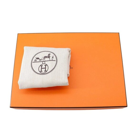 HERMES Herbag zip Size Mini Toile H/Vache Hunter Leather Fauve - Picture 5 of 8